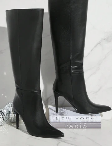 Cizme SHEIN, negru Negru