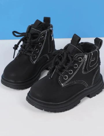 Ghete Shein Kids, negru Negru