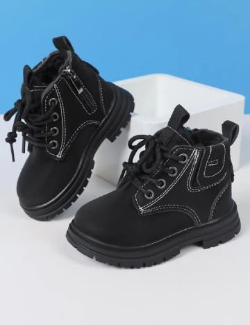 Ghete Shein Kids, negru Negru