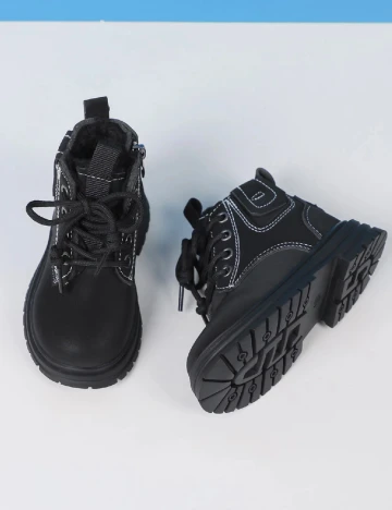 Ghete Shein Kids, negru Negru