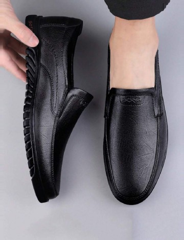 
						Mocasini SHEIN, negru