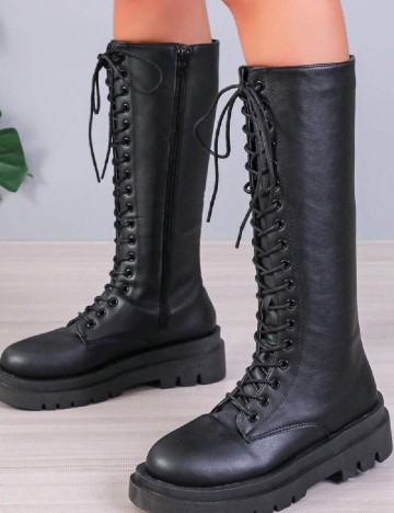 
						Cizme SHEIN, negru