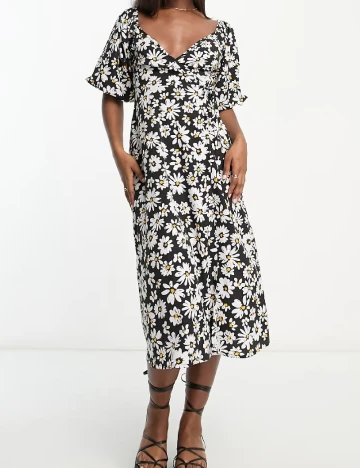 Rochie medie Influence, negru Negru