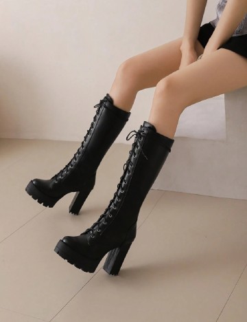 Cizme SHEIN, negru
