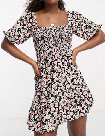
						Rochie scurta Miss Selfridge, floral print