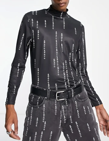 Bluza LIQUOR N POKER, negru