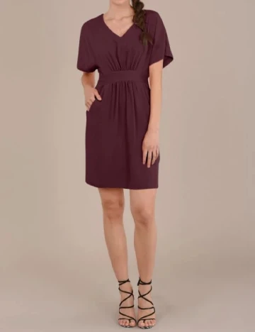 Rochie scurta Closet London, visiniu Rosu