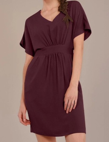 Rochie scurta Closet London, visiniu