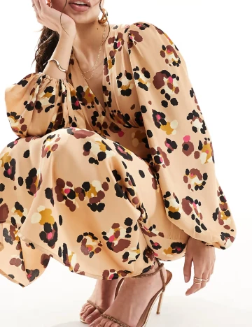 Rochie medie Never Fully Dressed, crem Crem