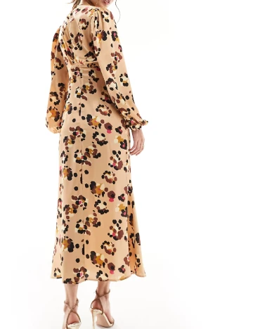 Rochie medie Never Fully Dressed, crem Crem