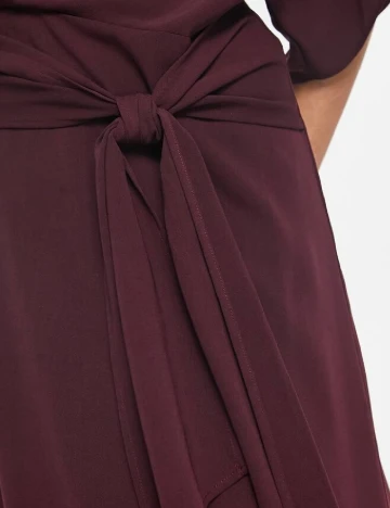 Rochie medie ASOS, visiniu Rosu