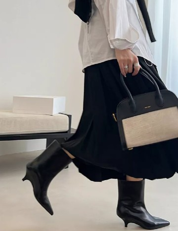 
						Botine SHEIN, negru