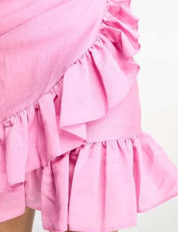 Rochie scurta ASOS, roz Roz