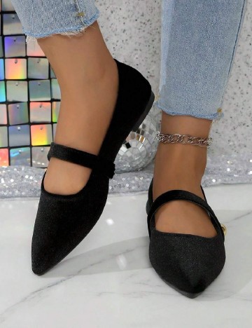 Balerini SHEIN, negru