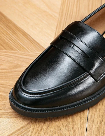 Mocasini SHEIN, negru Negru