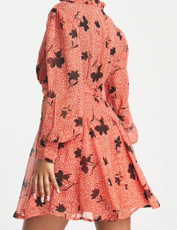Rochie scurta ASOS, rosu Rosu