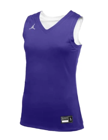 Maiou reversibil Jordan, mov/alb