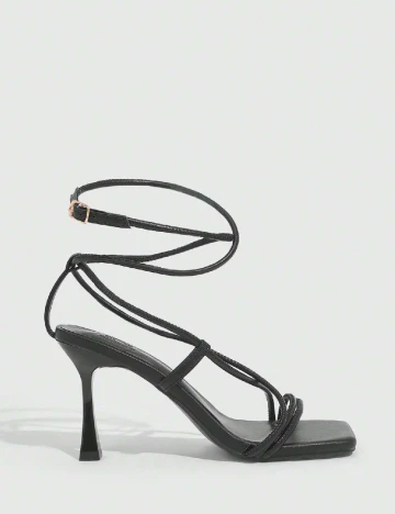 Sandale SHEIN, negru Negru
