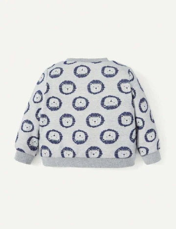 Compleu CozyCub, bleumarin/gri