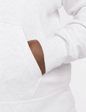 Hanorac Nike Plus Size, alb