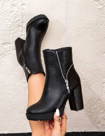 Botine SHEIN, negru
