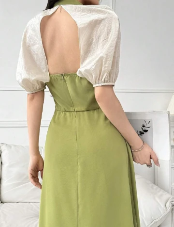 Rochie lunga SHEIN, verde