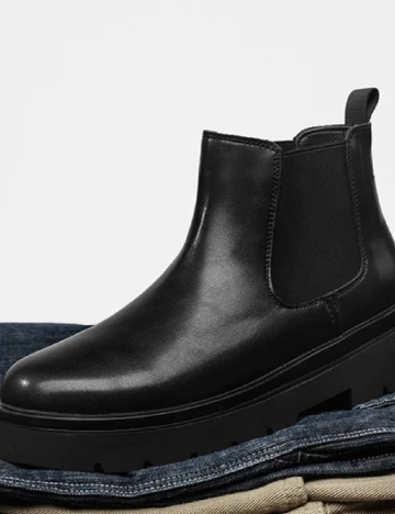 Ghete SHEIN, negru Negru