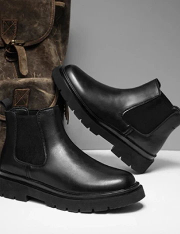 Ghete SHEIN, negru Negru