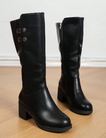 Cizme SHEIN, negru Negru