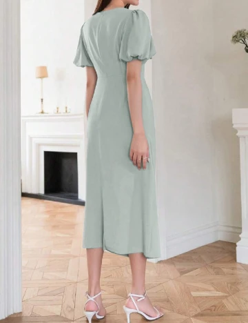 Rochie medie SHEIN, verde Verde