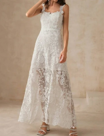 Rochie lunga SHEIN, alb