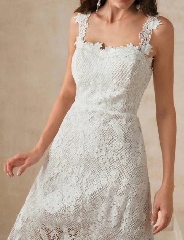 Rochie lunga SHEIN, alb