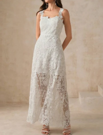 Rochie lunga SHEIN, alb