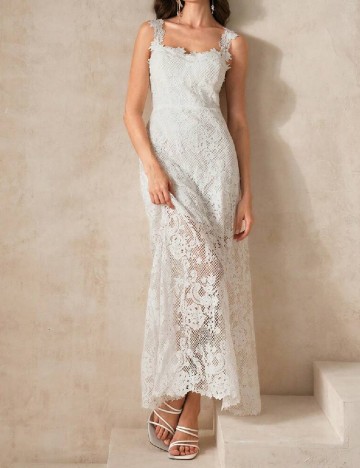 Rochie lunga SHEIN, alb