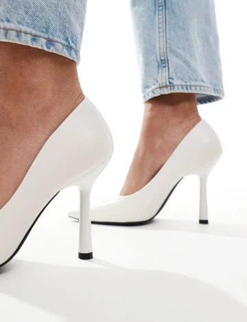Pantofi Glamorous, ecru