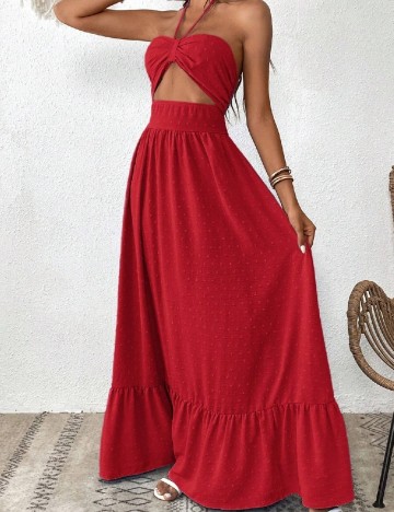 Rochie lunga SHEIN, rosu