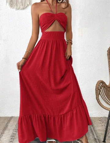Rochie lunga SHEIN, rosu