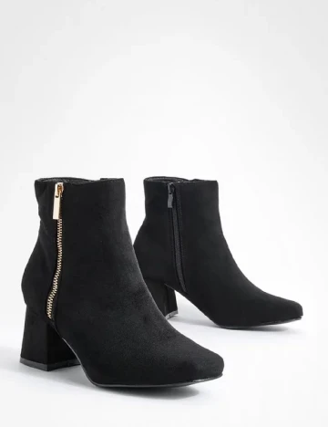 Botine Boohoo, negru
