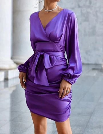 Rochie scurta SHEIN, mov