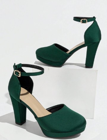 Pantofi SHEIN, verde