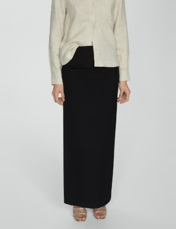
						Fusta Mango, negru