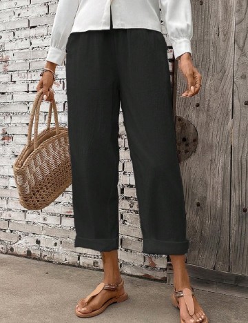 Pantaloni SHEIN, negru