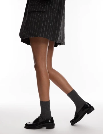 Mocasini Top Shop, negru