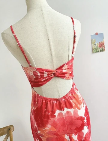 Rochie medie SHEIN, floral print Floral print
