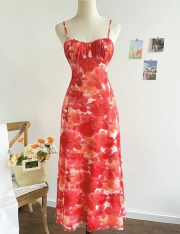 Rochie medie SHEIN, floral print Floral print