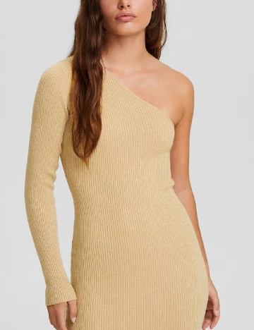 Rochie lunga Bershka, bej