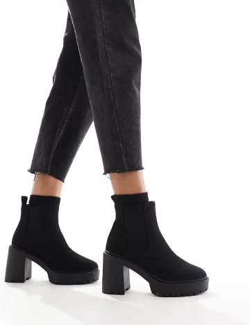 Botine ASOS, negru