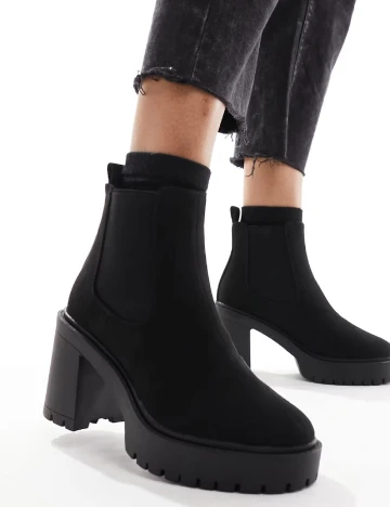 Botine ASOS, negru