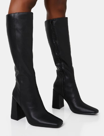 
						Cizme Public Desire, negru