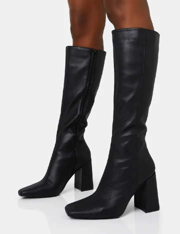 Cizme Public Desire, negru